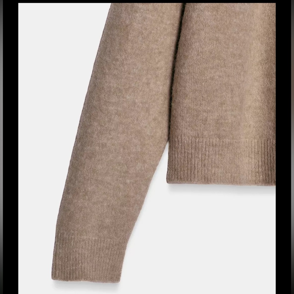 Zara wool and alpahaca blend sweater - Picture 7 of 13